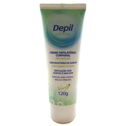 CREME DEPILATORIO NEORLY SENSE PELES DELICADAS 120GR (REF:0250)