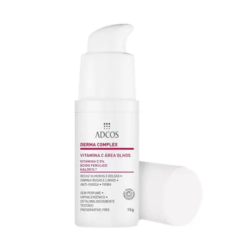 CREME ADCOS ANTI-IDADE DERMA COMPLEX VITAMINA C AREA DOS OLHOS 15GR
