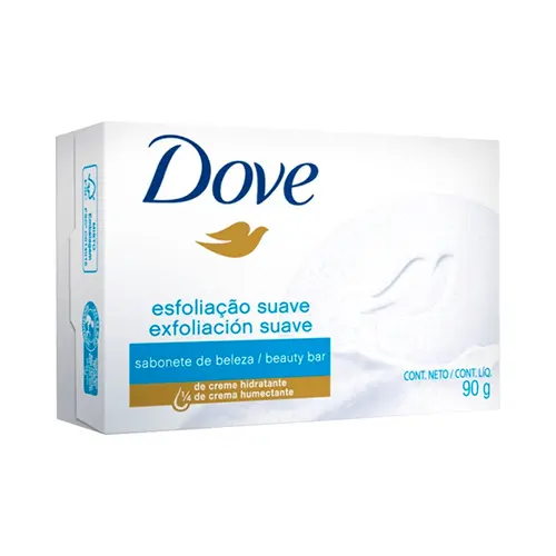 SABONETE DOVE ESFOLIACAO SUAVE 90GR