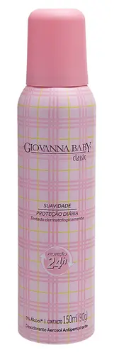 DESODORANTE GIOVANNA BABY CLASSIC AEROSSOL 150ML