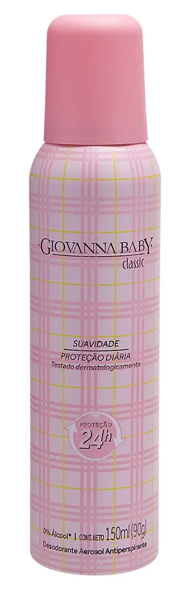 DESODORANTE GIOVANNA BABY CLASSIC AEROSSOL 150ML