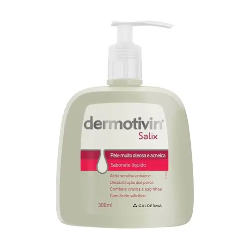 SABONETE LIQUIDO DERMOTIVIN SALIX 300ML