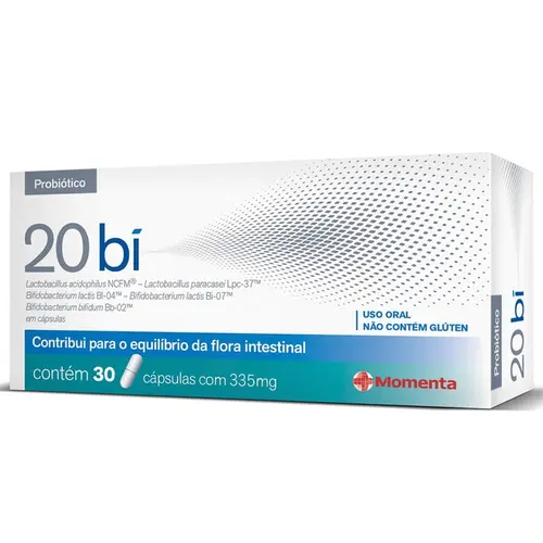 20 BI 30 CAPSULAS LACTOBACILLUS ACIDOPHILUS