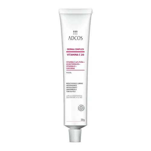 CREME ADCOS ANTI-IDADE DERMA COMPLEX VITAMINA C 20 30GR