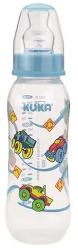 MAMADEIRA KUKA NATURAL COLOR ORTODONTICA AZUL 250ML (COD:1556)