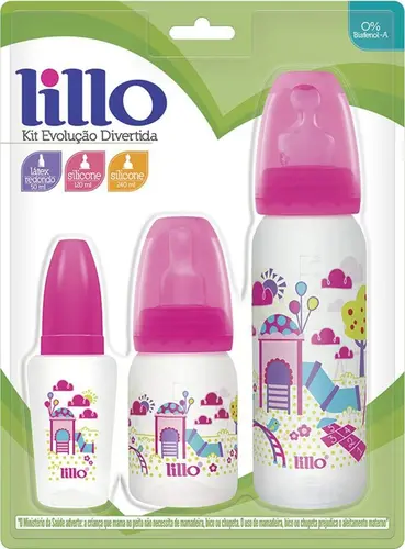 KIT LILLO MAMADEIRA DIVERTIDA ORTO ROSA (COD:614831)