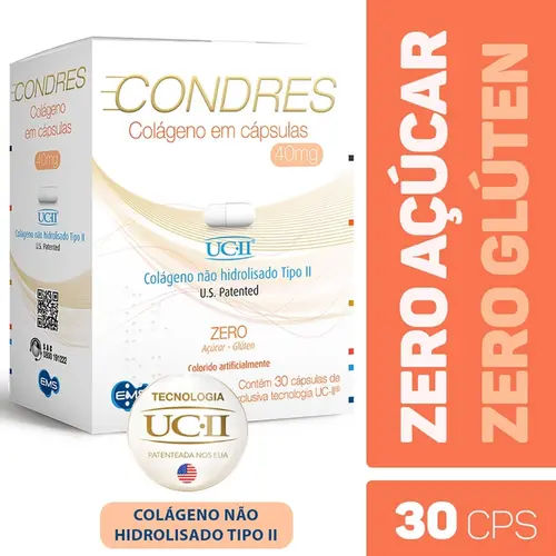CONDRES COLAGENO 40MG 30 CAPSULAS COLAGENO