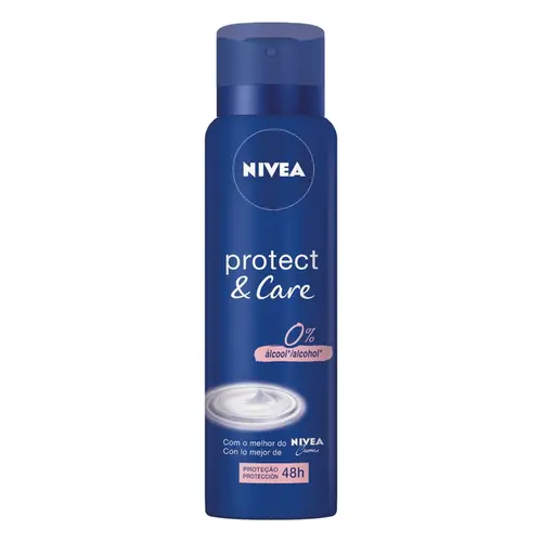 DESODORANTE NIVEA PROTECT & CARE FEMININO AEROSSOL 150ML