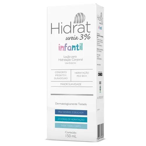 LOCAO HIDRATANTE CORPORAL HIDRAT UREIA 3% INFANTIL 150ML