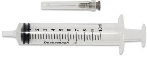 SERINGA DESCARPACK 10ML COM AGULHA 25X 7