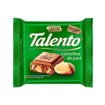 CHOCOLATE GAROTO TALENTO CASTANHA DO PARA 25GR