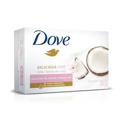 SABONETE DOVE LEITE DE COCO 90GR