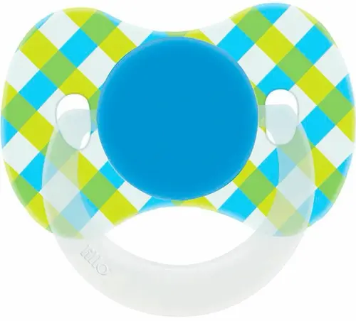 CHUPETA LILLO FUNNY XADREZ ORTODONTICA SILICONE TAMANHO 2 (649720)