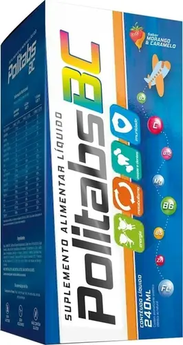 POLITABS KIDS 240ML MULTIVITAMINICO - POLIVITAMINICO