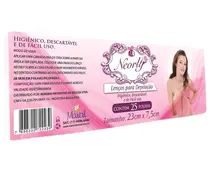 LENCOS DEPILACAO NEORLY TNT 25 FOLHAS