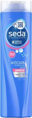 SHAMPOO ANTI CASPA SEDA HIDRATACAO DIARIA 325ML