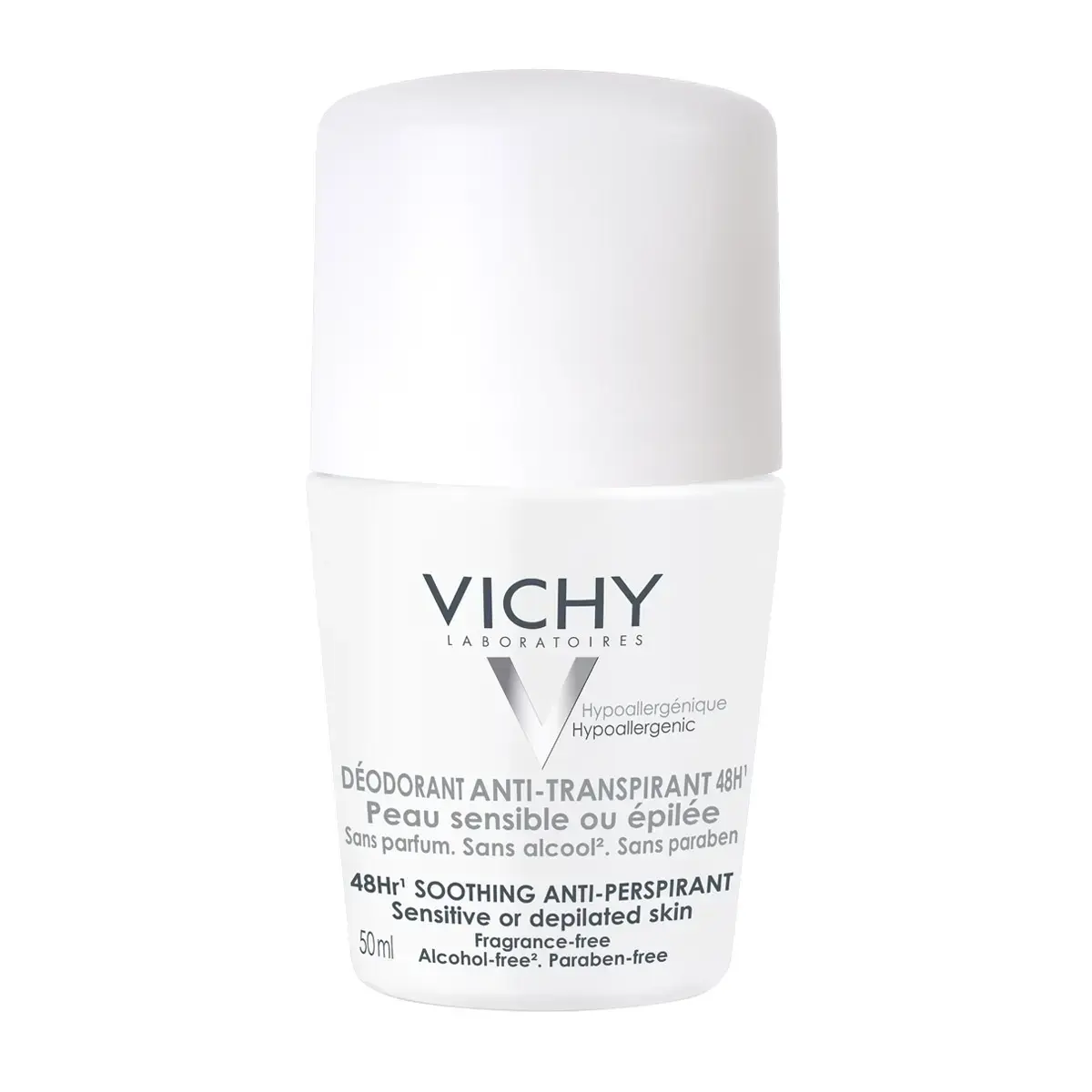 DESODORANTE VICHY 48 HORAS PELE SENSIVEL ROLLON 50ML