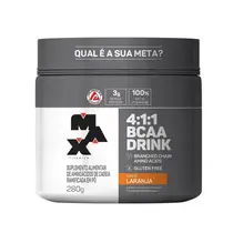 BCAA DRINK 280GR LARANJA MAX TITANIUM