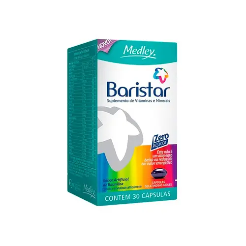 BARISTAR 30 CAPSULAS MULTIVITAMINICO - POLIVITAMINICO