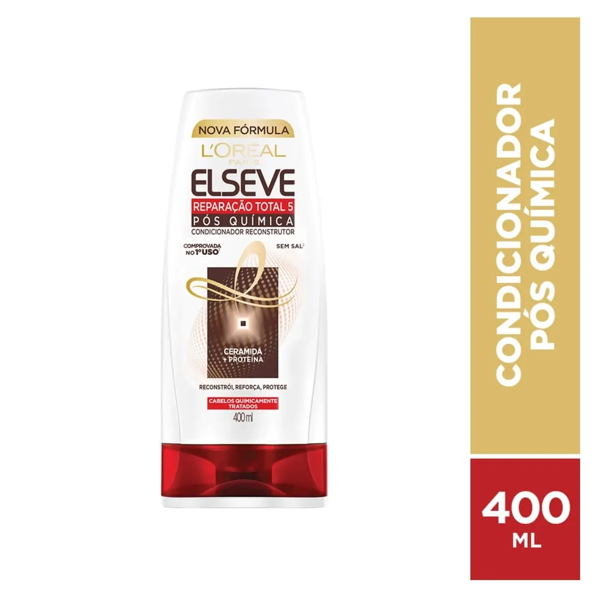CONDICIONADOR ELSEVE REPARACAO TOTAL 5 QUIMICA 400ML