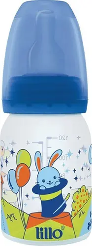 MAMADEIRA LILLO MAGIA ORTO SILICONE AZUL 120ML