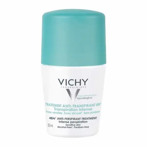DESODORANTE VICHY 48 HORAS TRANSPIRACAO INTENSA ROLLON 50ML