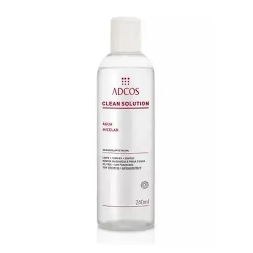AGUA MICELAR ADCOS CLEAN SOLUTION 240ML