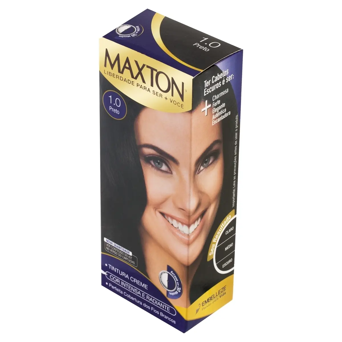 TINTURA MAXTON 1.0 PRETO