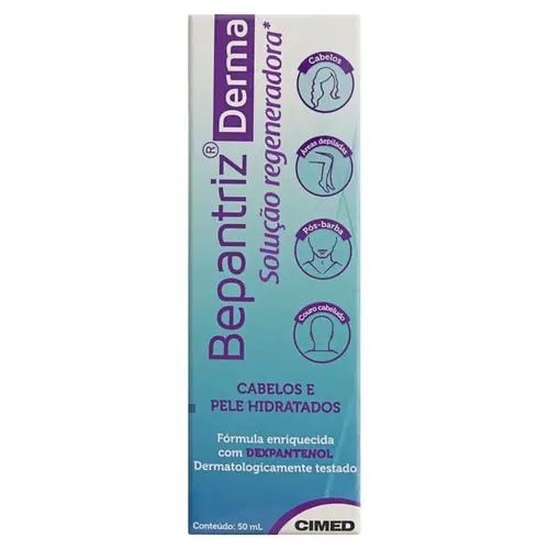 BEPANTRIZ DERMA SOLUCAO 50ML CIMED