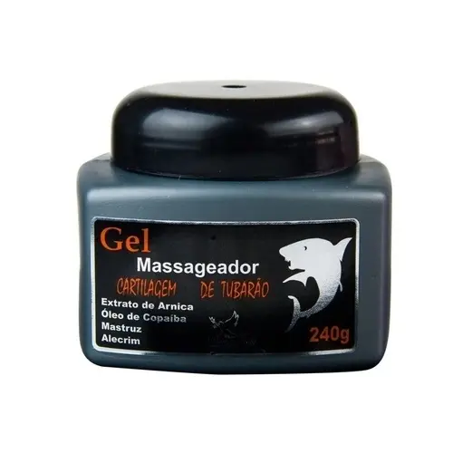 GEL PARA MASSAGEM CARTILAGEM TUBARAO 240GR