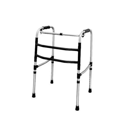 ANDADOR INDAIA ALUMINIO DOBRAVEL ARTICULADO 3 BARRAS LEVE ADULTO (ANB3)