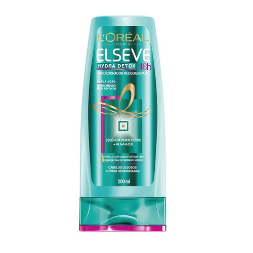 CONDICIONADOR ELSEVE HYDRA DETOX ANTI OLEOSIDADE 200ML