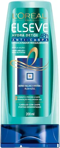 CONDICIONADOR ELSEVE HYDRA DETOX ANTI CASPA 200ML