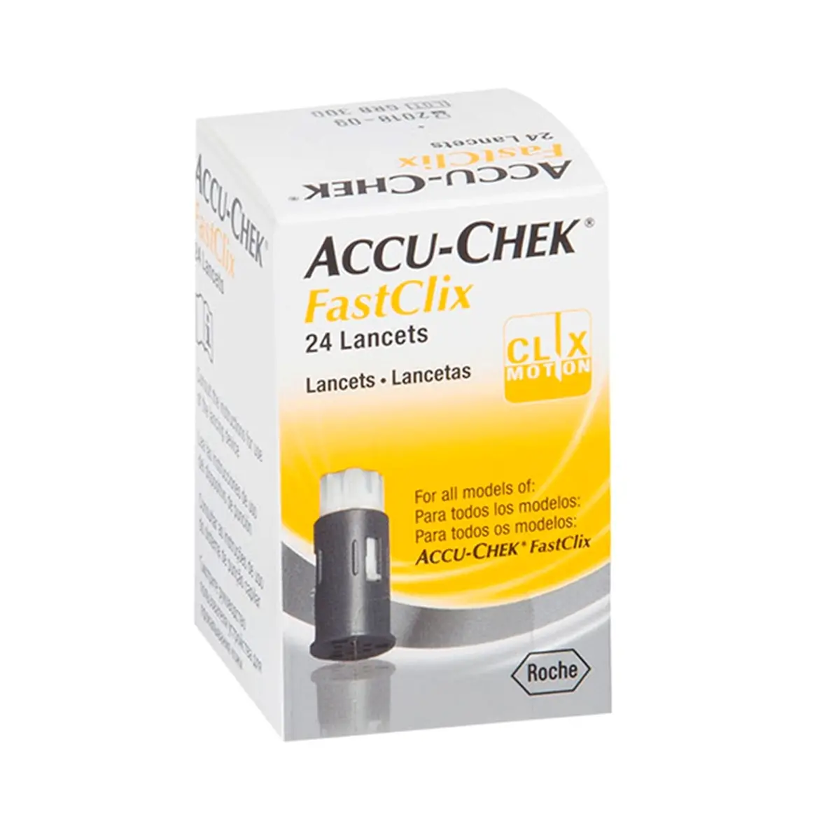 LANCETA ACCU-CHEK FASTCLIX 24 UNIDADES