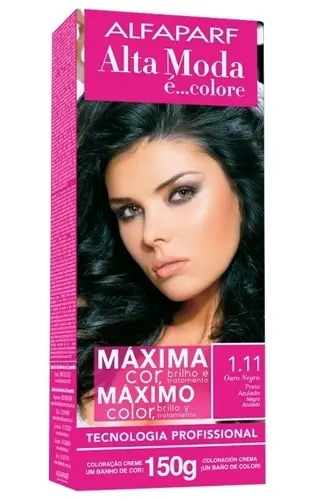 TINTURA ALTA MODA 1.11 PRETO AZULADO