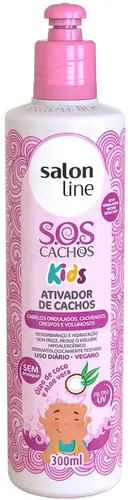 ATIVADOR S.O.S CACHOS SALON LINE KIDS 300ML