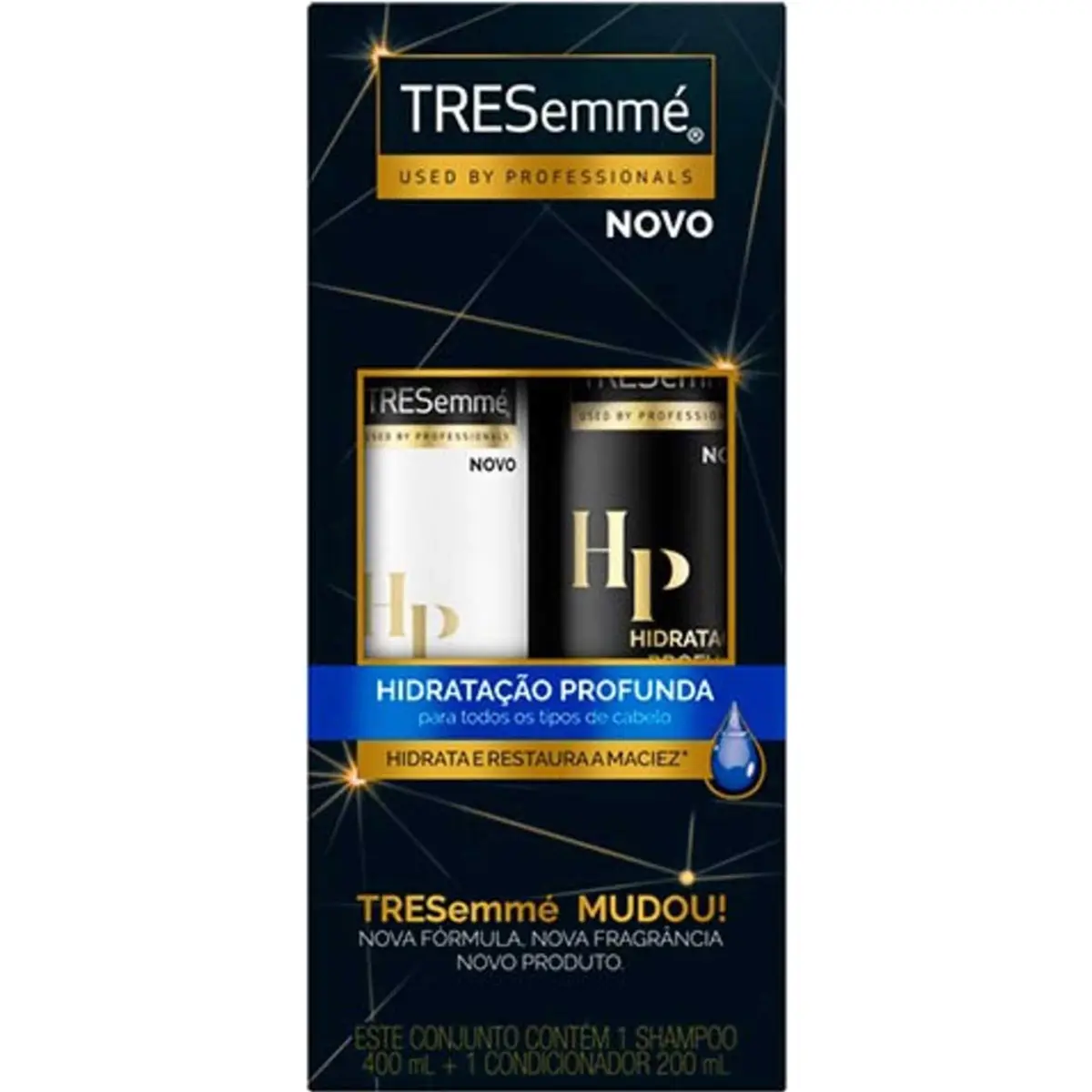 KIT TRESEMME HIDRATACAO PROFUNDA SHAMPOO 400ML + CONDICIONADOR 200ML