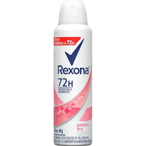 DESODORANTE REXONA POWDER DRY FEMININO AEROSSOL 150ML