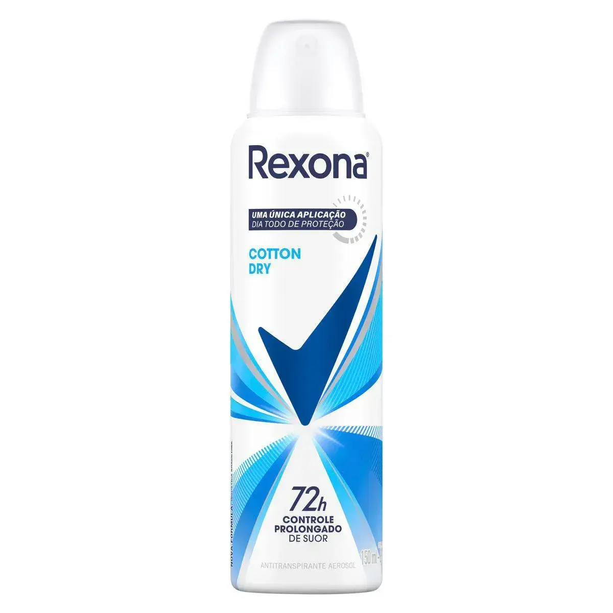 DESODORANTE REXONA COTTON DRY FEMININO AEROSSOL 150ML