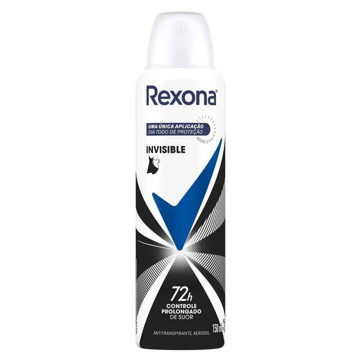 DESODORANTE REXONA INVISIBLE FEMININO AEROSSOL 150ML