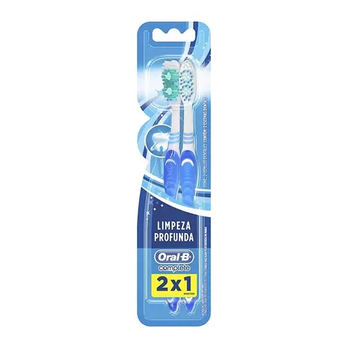 ESCOVA DENTAL ORAL-B COMPLETE 40 MACIA LEVE 2 PAGUE 1
