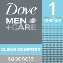 SABONETE DOVE MEN CLEAN COMFOR 90GR