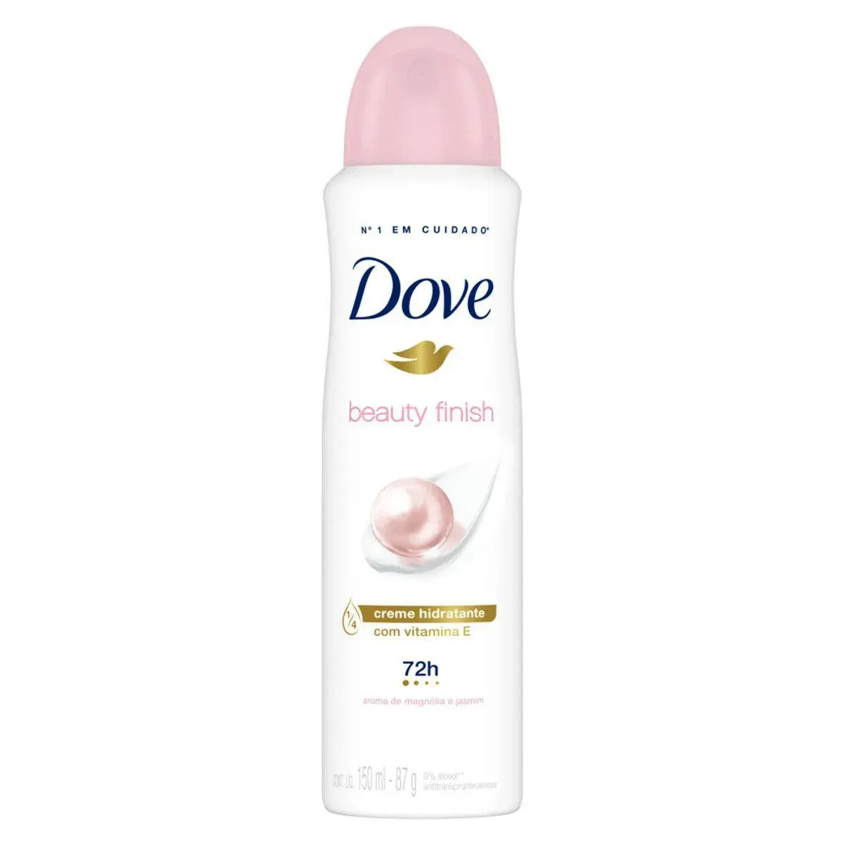DESODORANTE DOVE BEAUTY FINISH FEMININO AEROSSOL 150ML