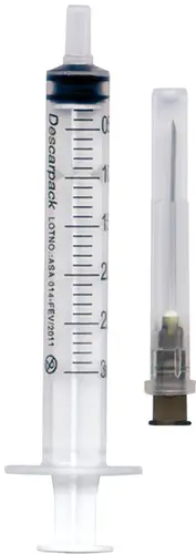 SERINGA DESCARPACK 20ML COM AGULHA 25X7