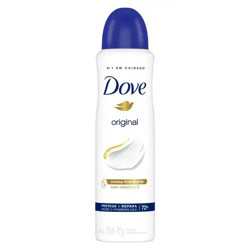 DESODORANTE DOVE ORIGINAL AEROSSOL 150ML