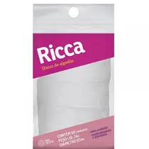 DISCOS DE ALGODAO RICCA 50 UNIDADES