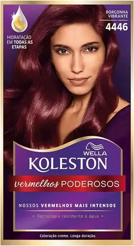 TINTURA KOLESTON 4446 BORGONHA VIBRANTE