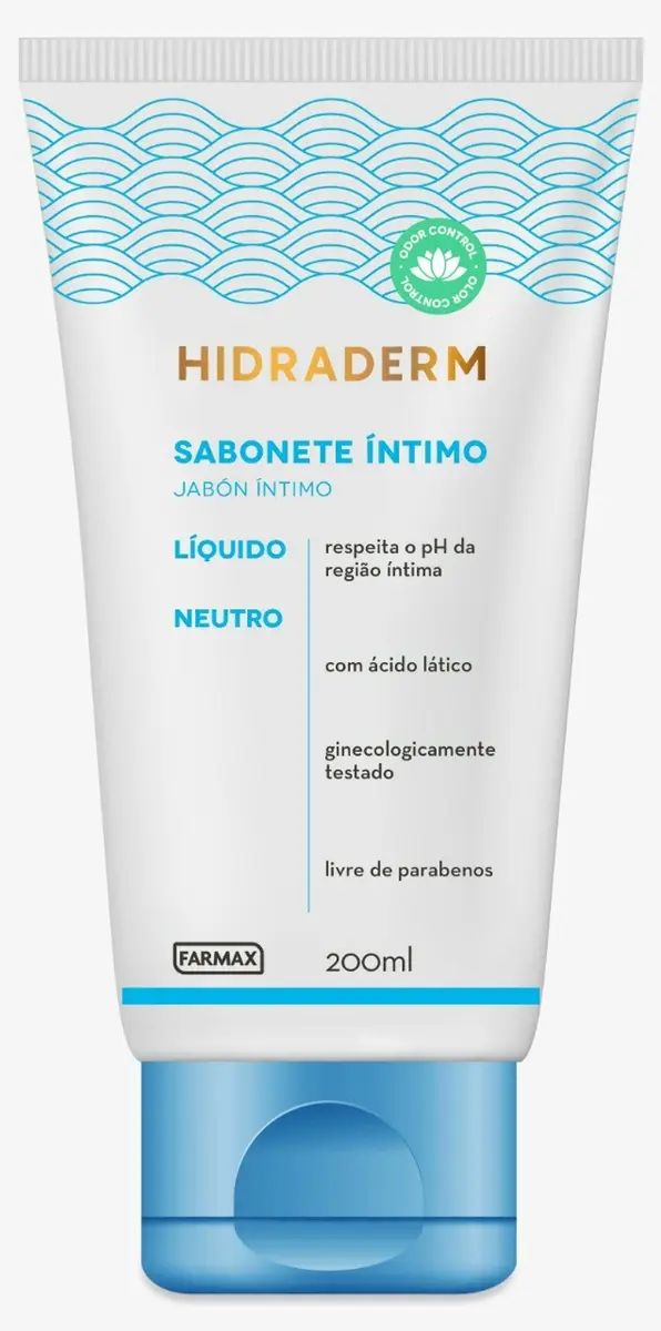 SABONETE INTIMO FARMAX HIDRADERM NEUTRO 200ML