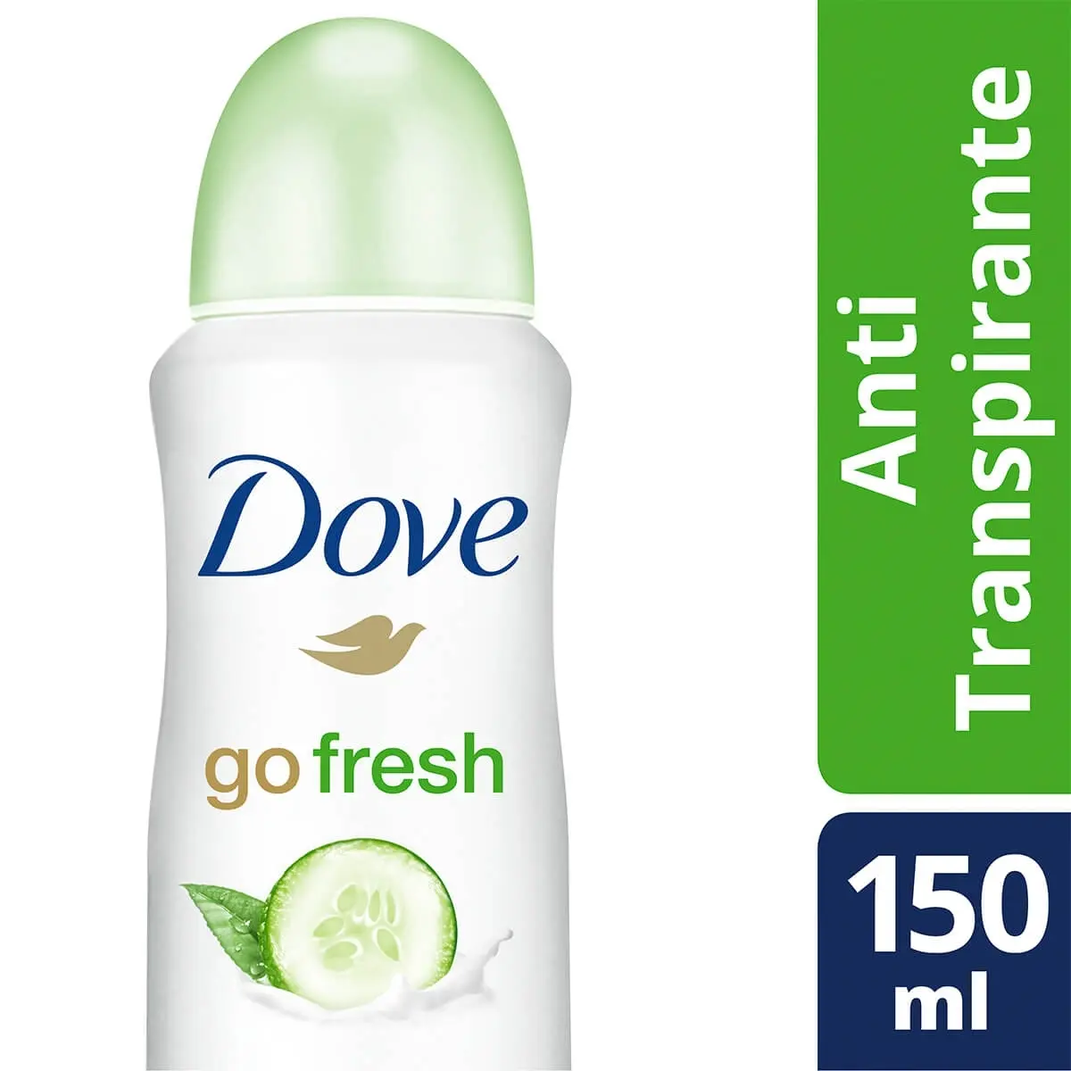 DESODORANTE DOVE GO FRESH PEPINO FEMININO AEROSSOL 150ML