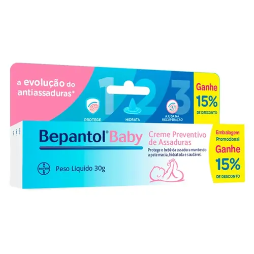 BEPANTOL BABY 30GR 15%DESCONTO DEXPANTENOL